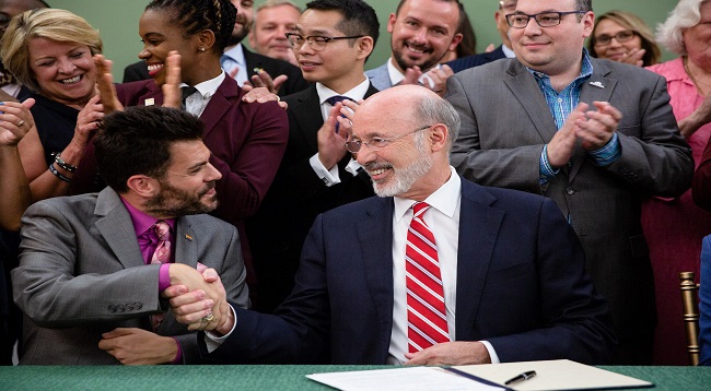 Governor Tom Wolf Launch Nation's First LGBTQ Commission