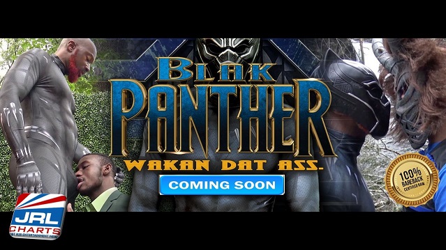 blak panther gay porn parody