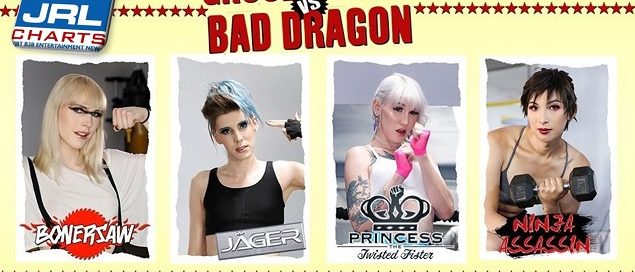 Grooby Debuts 'Grooby Girls Vs. Bad Dragon' Adult Web Series