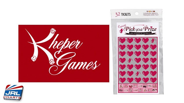 Kheper Games Debut Cupid’s Pick Your Prize Sex Scratch Tickets