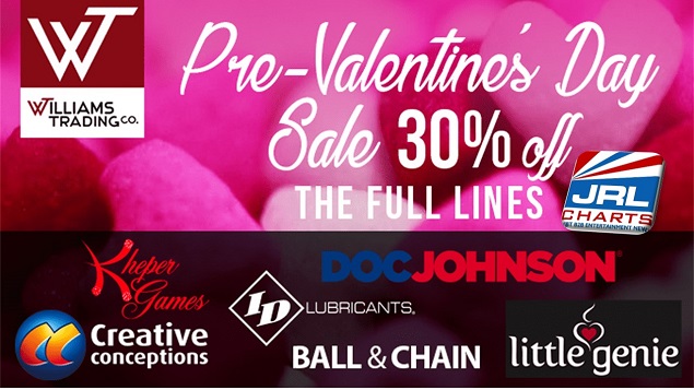Williams Trading Starts 2019 With Pre-Valentine’s Day Sale