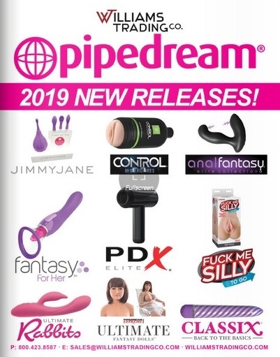 2019 Pipedream Spring Print and Digital Catalog