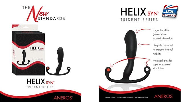 Aneros Streets New Helix Syn Trident Prostate Massager