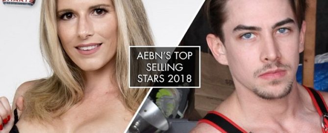 AEBN Publishes Its Top Selling Gay and Straight Stars of 2018