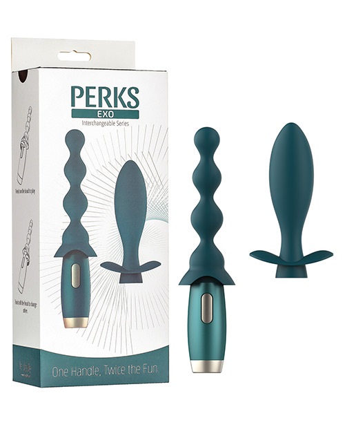 Le Stelle Perks Exo Interchangeable Series Anal Beads and Butt Plug