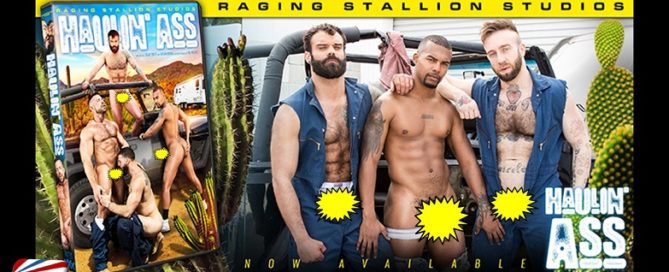 Haulin' Ass DVD - Raging Stallion Street Ricky Larkin, Marco Napoli on Multiple Platforms