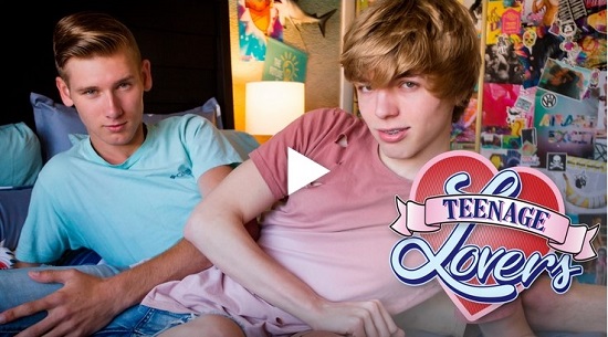 Teenage-Lovers (2019) - gay porn trailer - 8teenboyo-Helix-Studios