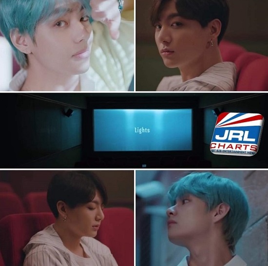 BTS 'Lights' MV Teaser Drops from Universal Music Japan JRL CHARTS