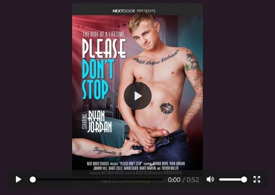 Please Don't Stop DVD-Gay-porn-trailer-Next-Door-Studios