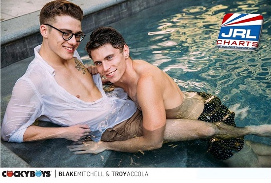 Summer Starts Today (2019) Gay-Porn-Blake Mitchell and Troy Accola-CockyBoys