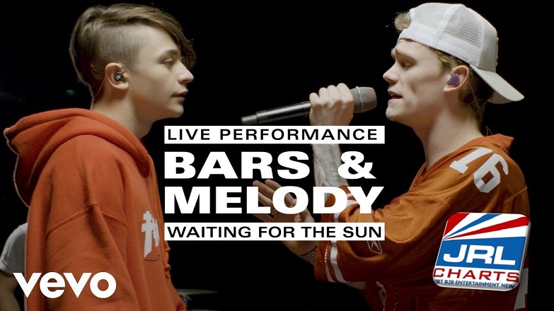 Bars and Melody ‘Waiting For The Sun’ Live Vevo Performance - JRL CHARTS
