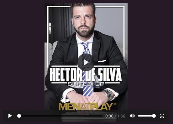Hector De Silva Suite Up DVD Gay Porn Trailer - MenAtPlay