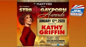 Kathy Griffin Confirmed to Host Str8Up Gay Porn Awards