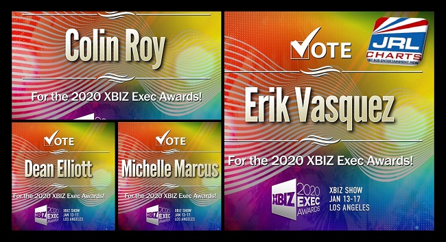 2020 XBIZ Exec Awards - Sliquid Team Score 4 Nominations for 2020 XBIZ Exec Awards