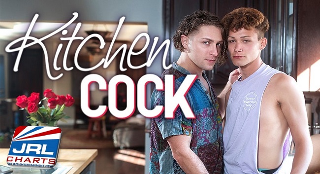 gay-porn - Watch Calvin Banks, Hayden Lee in premier of Kitchen Cock