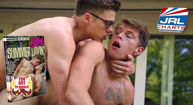 new gay porn - CockyBoys ships Raw Summer Lovin' starring Blake Mitchell