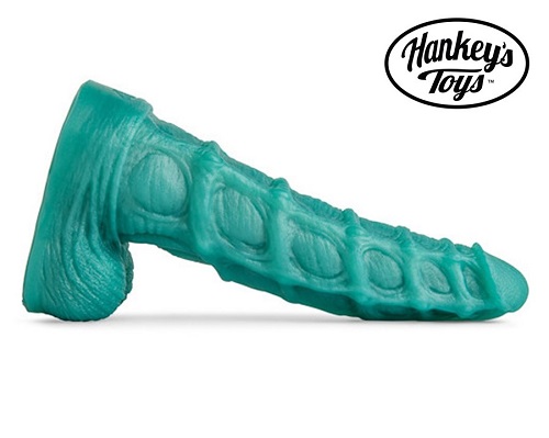 sex toys - Hankeys-Toys-Seahorse-Dildo-Metallic-Green