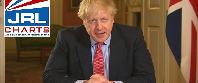 UK prime minister Boris Johnson Announce Lockdown
