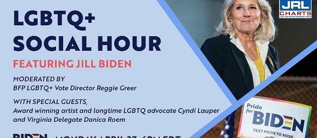 LGBTQ+ Social Hour ft. Jill Biden Confirmed for April 27