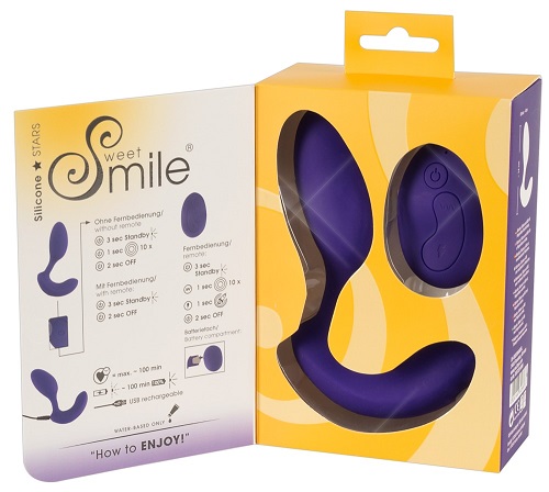 Sweet Smile  Remote-Controlled Double Vibrator
