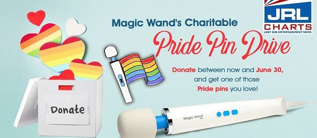 Magic Wand - Pride Month Charitable Pride Pin Drive
