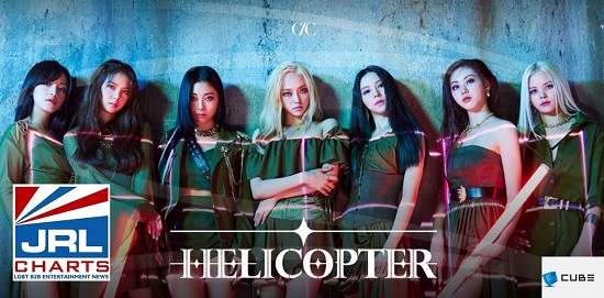 CLC-Helicopter-Sorn, Jang Ye-eun, Seungyeon, Elkie Chong, Kwon Eun-bin, Oh Seung Hee, Choi Yu-jin-Cube Entertainment