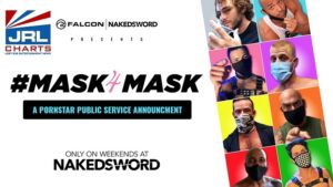 Falcon-NakedSword Unveils-Labor Day-Weekend PSA Mask4Mask-jrl-charts-headline-news
