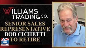 Williams Trading-Senior Sales Rep. Bob Cichetti Announce Retirement