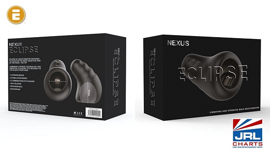 NEXUS Eclipse Vibrating & Stroking Masturbator Packaging
