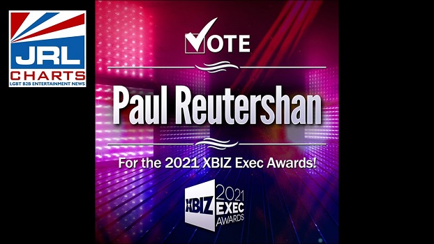 Paul Reutershan Nominated for 2021 XBIZ Community Figure of the Year