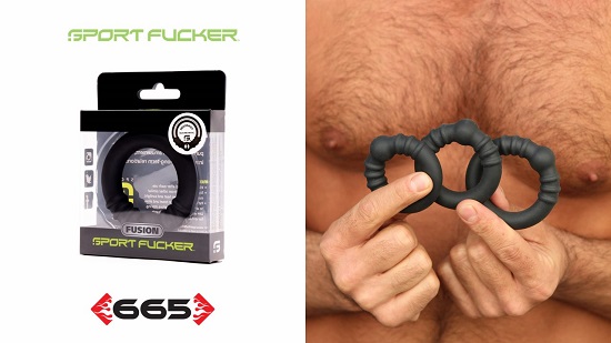 HOLESHOT Fusion Ring by Sport Fucker™-665-Leather-2021-02-01-jrl-charts-pleasure-products
