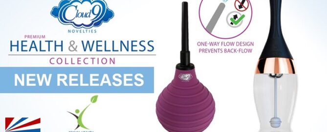 Cloud 9 Novelties Launch 2 New Enema-Douche Products in Health & Wellness Line with Non-Back Flow Feature