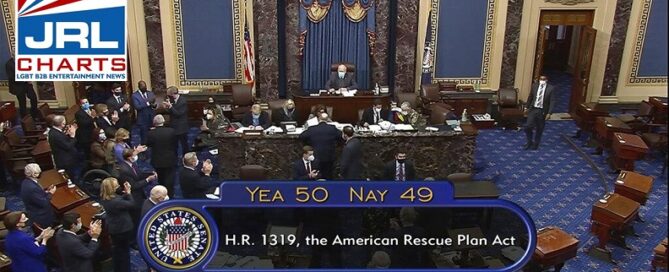 Senate Passes $1 point.9 Trillion Dollar COVID Relief Bill by Narrow Vote of 50-49-JRL-CHARTS