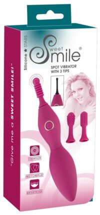 Spot vibrator with 3 Tips - by Sweet Smile-and-Orion-Wholesale