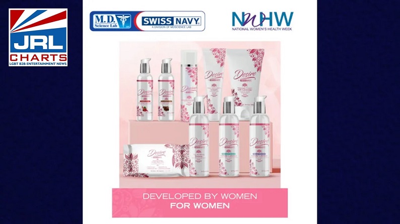 Desire by Swiss Navy Lubricants Honors Women’s Health Month-2021-05-13-JRLCHARTS