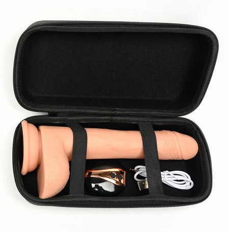Pervert 2 Robotic Remote-Controlled Dild Packaging-665 Leather