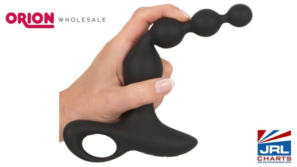 Rechargeable Anal Beads-by-Black Velvets-Orion Wholesale