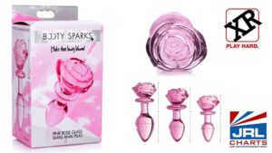 XR Brands new Pink Glass Rose Plugs from Booty Sparks-2021-05-24-JRL-CHARTS