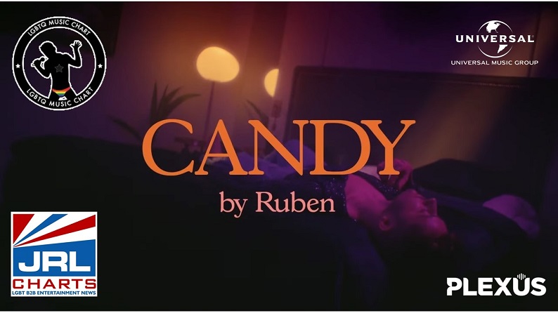 Ruben CANDY debuts at number one on LGBTQ Music Chart UK-2021-06-28-JRL-CHARTS