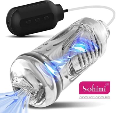 Sohimi Electric Penis Pump, penis pump rechargeable-masturbators for men