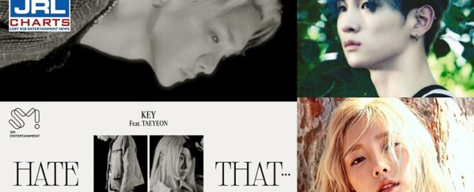 SHINee's Key ft Taeyon drop their sick new Hate That Music Video-SMTown-2021-JRL-CHARTS