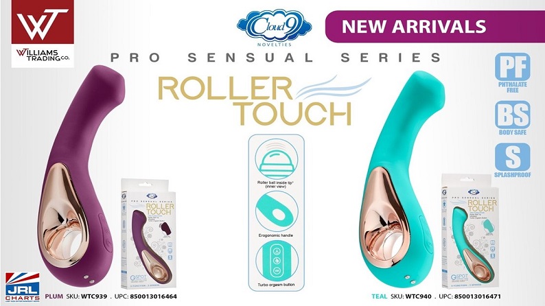 Cloud 9 Novelties Expands-Sex-Toy-Line-Pro Sensual Series-Williams-Trading-Co-2021-JRL-CHARTS