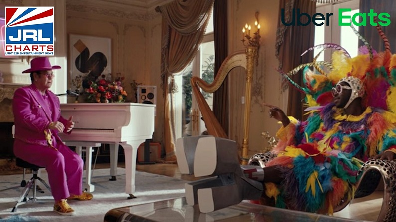 Lil Nas X and Elton John - Uber Eats Commercials go viral-2021-09-21-JRL-CHARTS