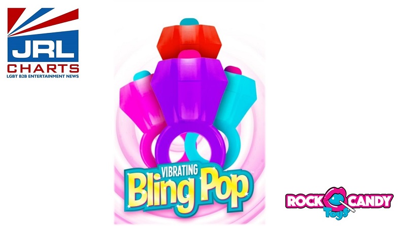Vibrating Bling Pop by Rock Candy Toys Scores JRL CHARTS Spotlight Pick