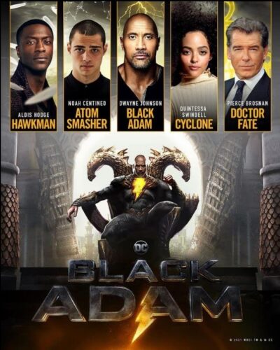 BLACK ADAM-Official Poster-DC Films-Warner Bros-2021