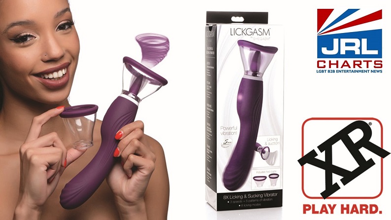 XR Brands Now Shipping 'Lickgasm' Licking & Sucking Vibrator from Popular Inmi Line