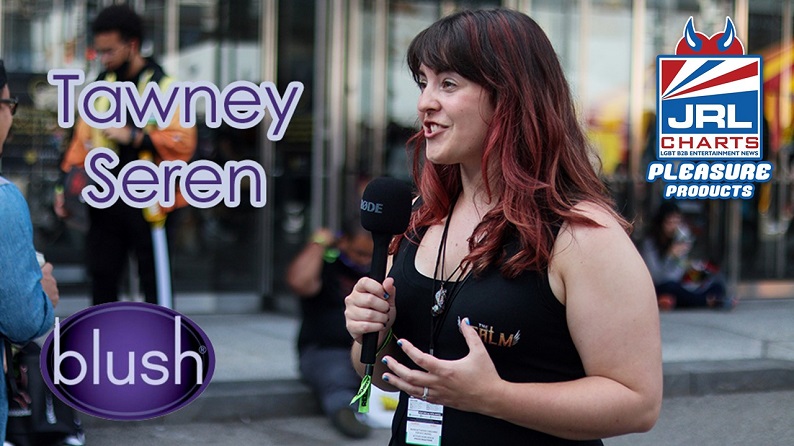Blush Introduces Tawney Seren as In-house Sex Educator & Content Creator-2021-JRL-CHARTS