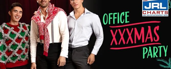 Office XXXmas Party-Mendotcom-Chris Damned-Cody Seiya-Felix Fox-gay-porn-2021