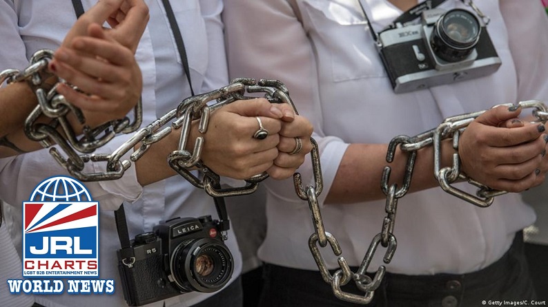 Record Number of 488 Journalists Jailed, 46 Killed in 2021-JRL-CHARTS LGBT World News