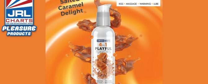 Swiss Navy-4-In-1 Playful Flavors Salted Caramel Delight Ships-2021-12-01-JRL-CHARTS